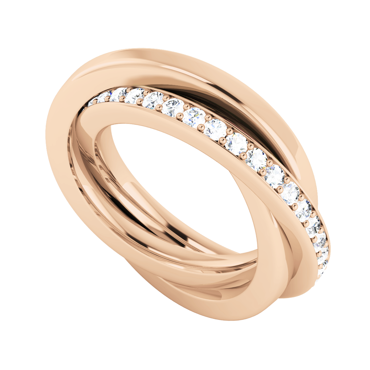 ENLACE WEDDING RING (DIAMOND)