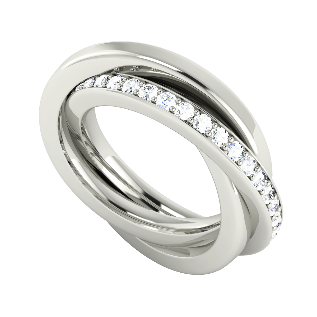 ENLACE WEDDING RING (DIAMOND)