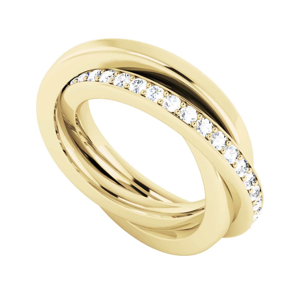 ENLACE WEDDING RING (DIAMOND)