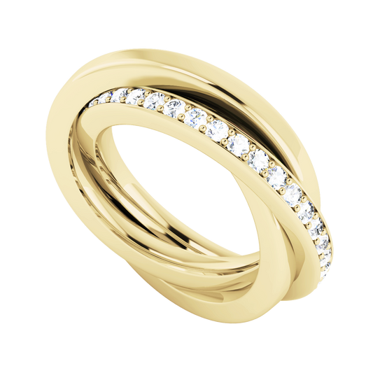 ENLACE WEDDING RING (DIAMOND)