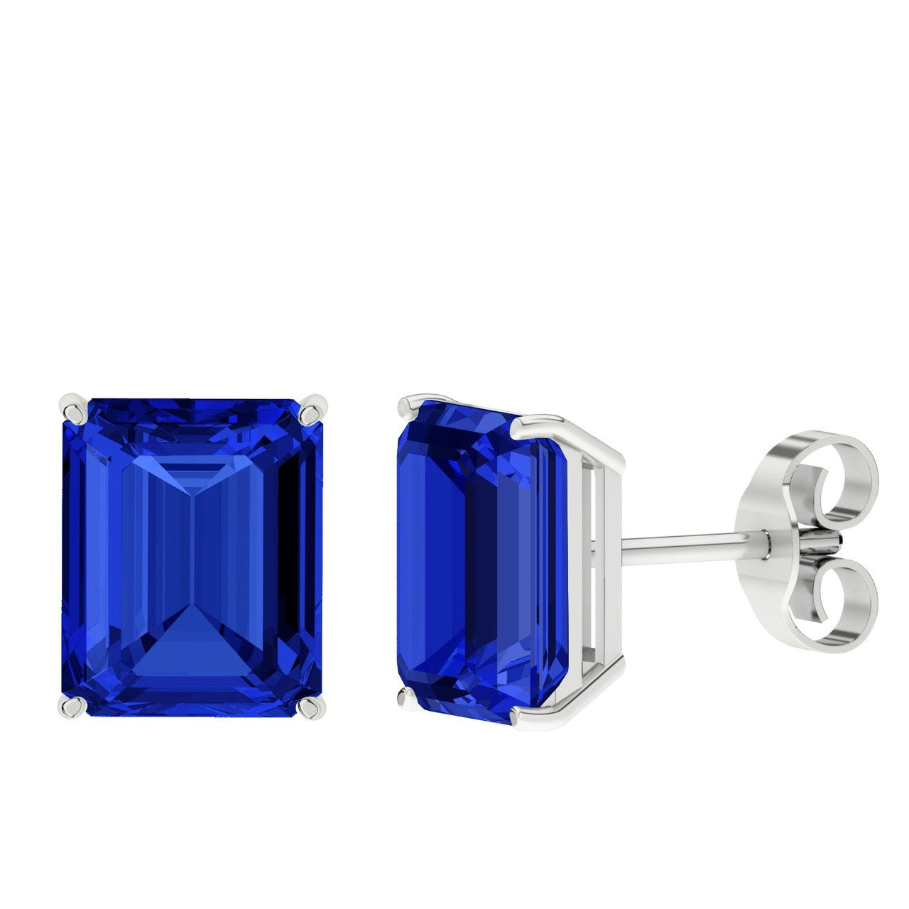 EMERALD STUD EARRINGS