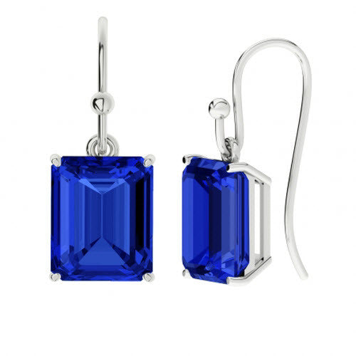 EMERALD DROP EARRING