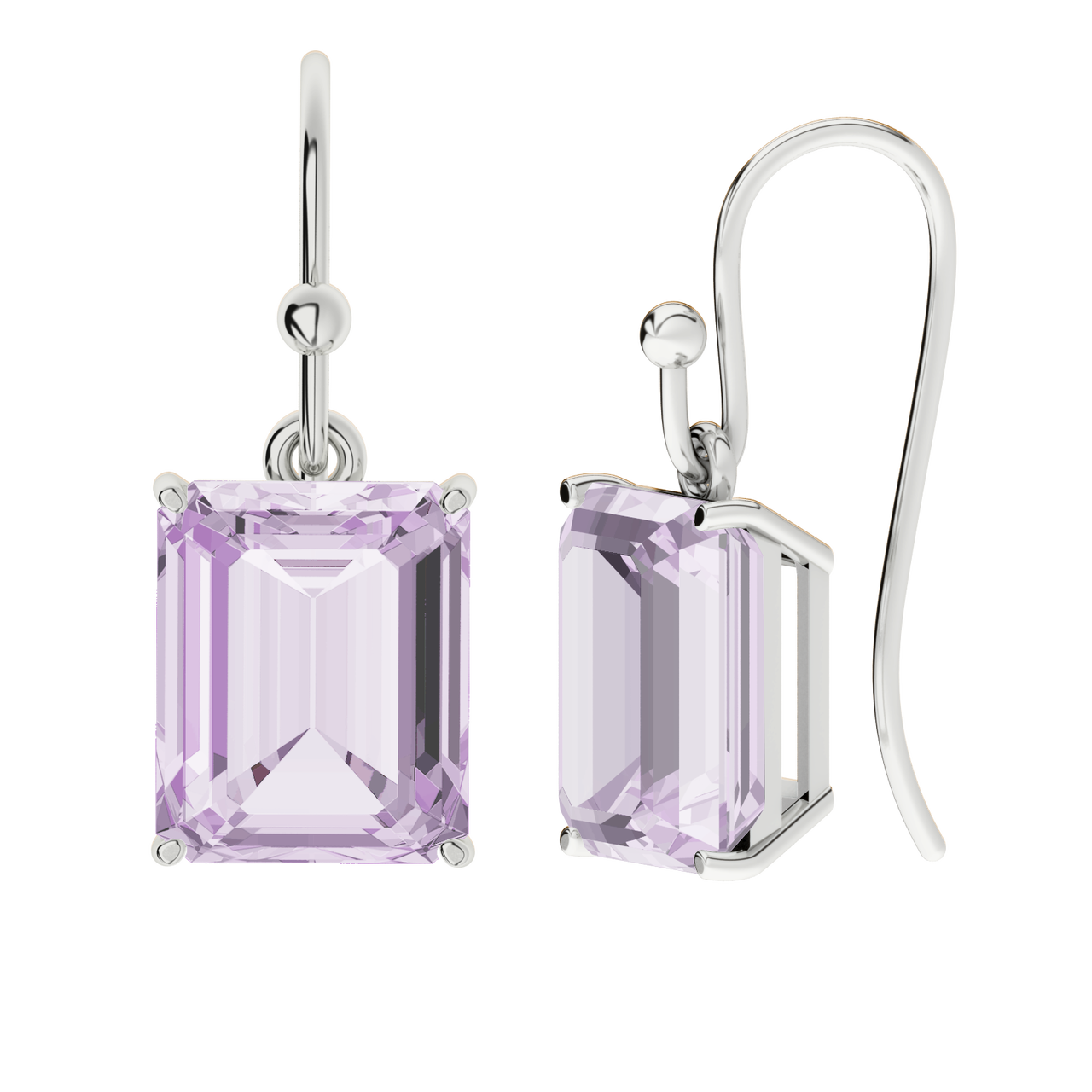 EMERALD DROP EARRING