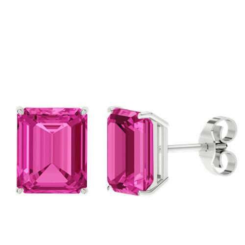 EMERALD STUD EARRINGS