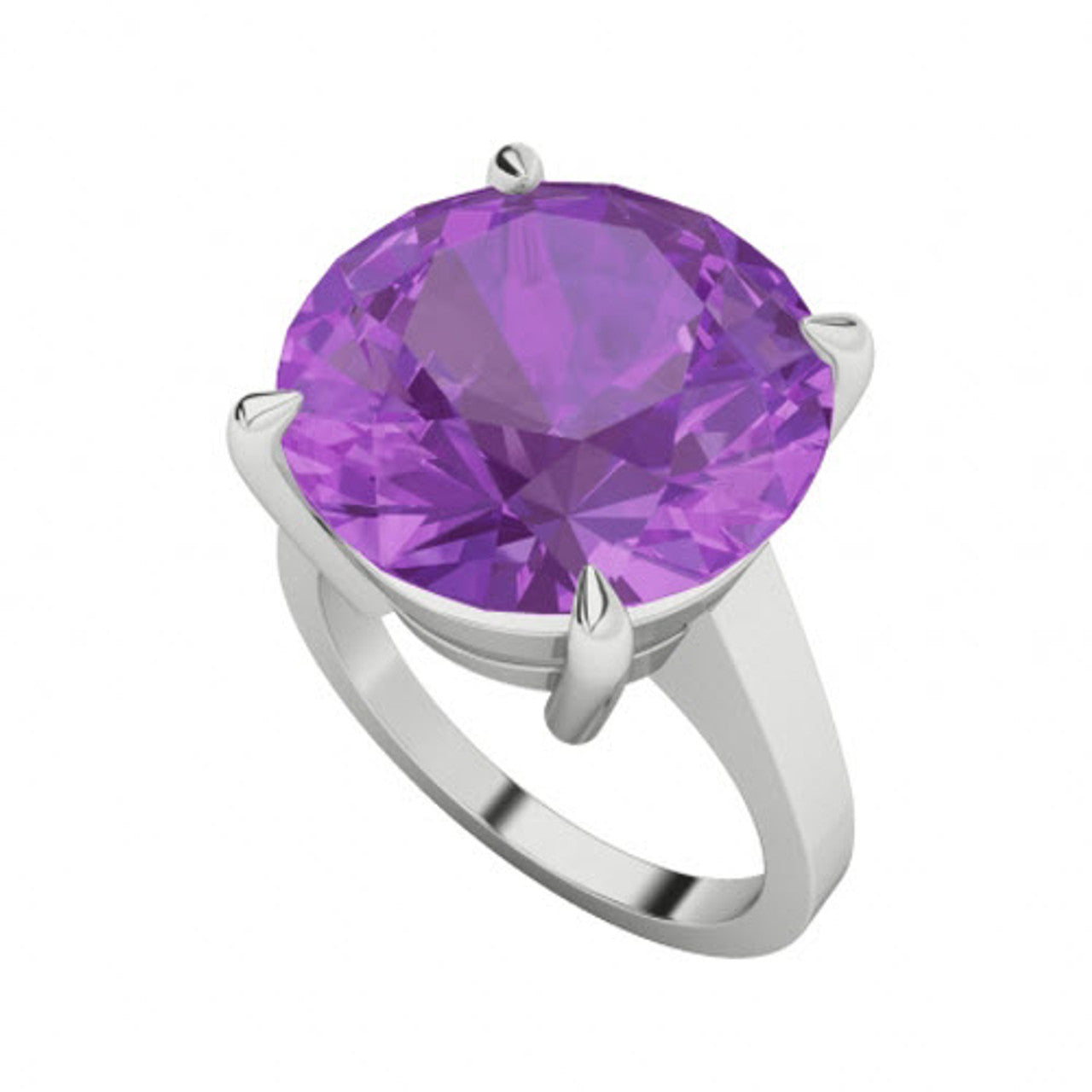 ROUND BRILLIANT CUT RING