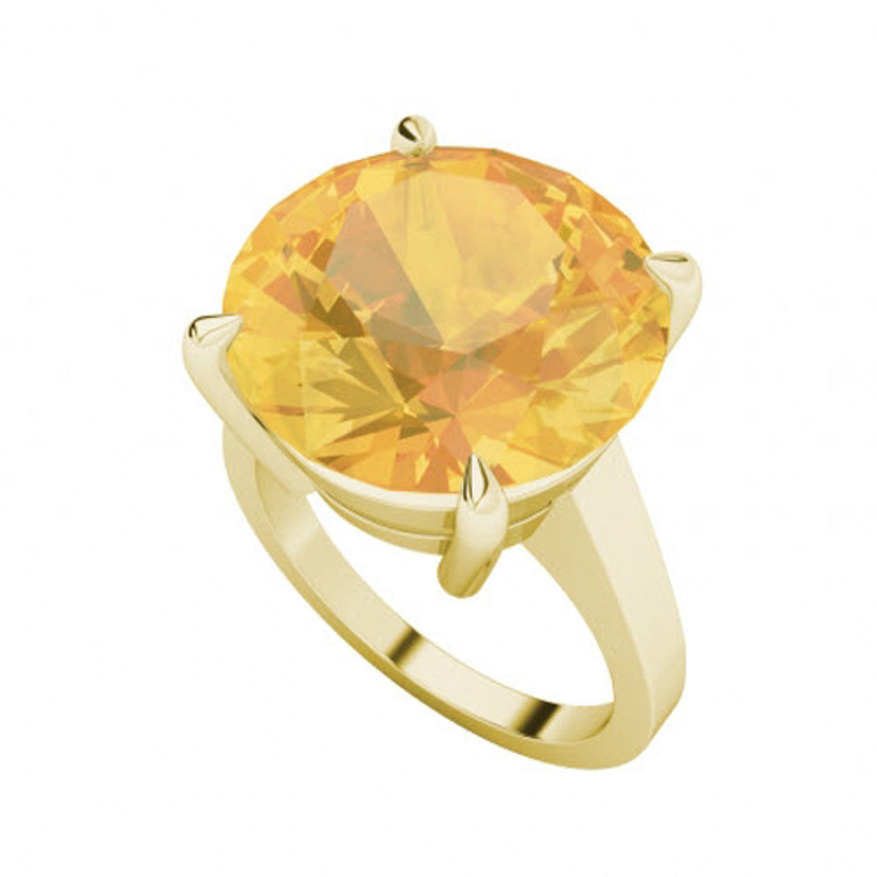 ROUND BRILLIANT CUT RING