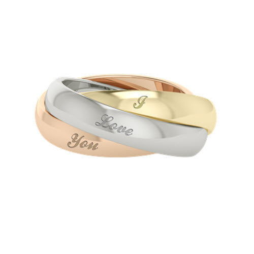 ENLACE WEDDING RING (STATEMENT)