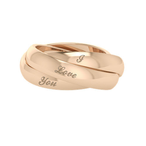 ENLACE WEDDING RING (STATEMENT)