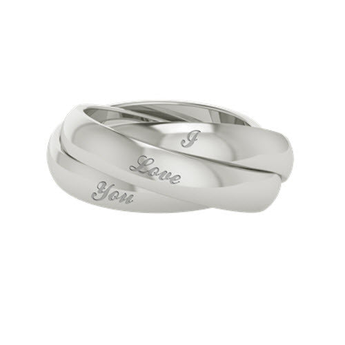 ENLACE WEDDING RING (STATEMENT)