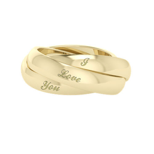 ENLACE WEDDING RING (STATEMENT)
