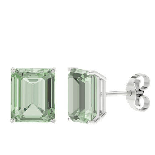EMERALD STUD EARRINGS