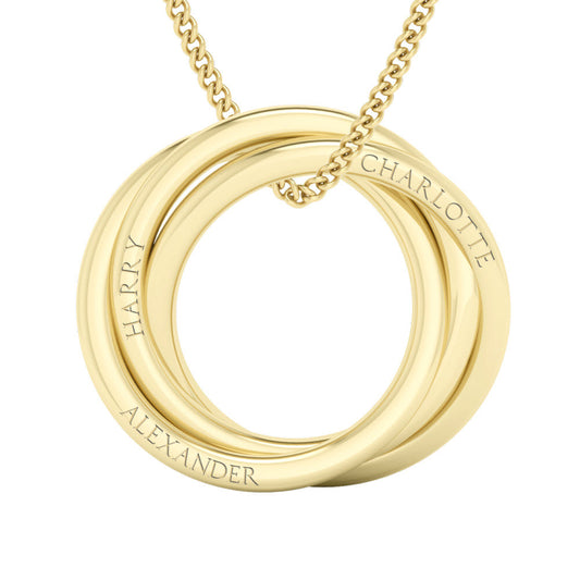 Entrelace Grand Russian Ring Necklace